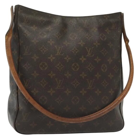 LOUIS VUITTON Monogram Looping GM Shoulder Bag M51145 LV Auth 140053 - Picture 1 of 13